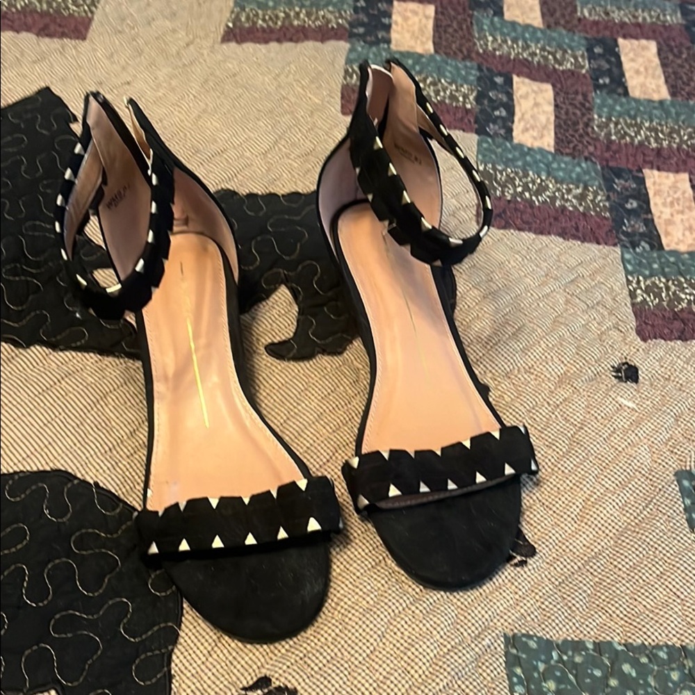 Black Strappy Sandals